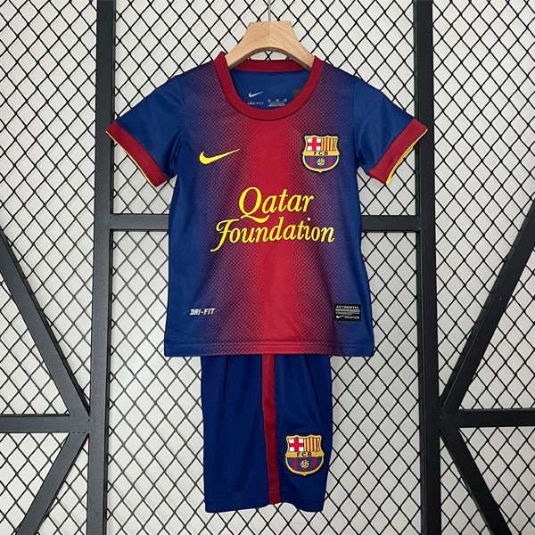 Camiseta Barcelona Primera equipo Retro Niño 2012 2013